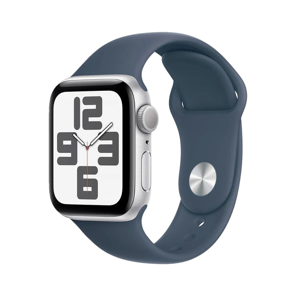 Apple Watch SE 2da Generación (GPS) 40mm Aluminium Azul Denim Sport Band - Plateado